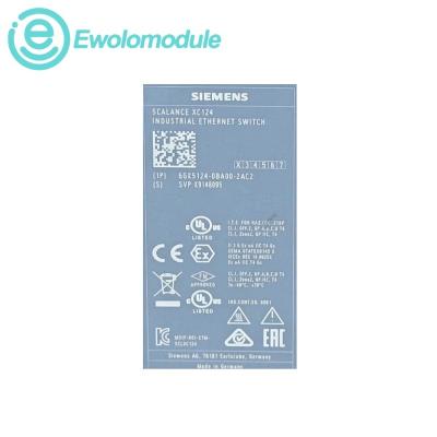 Switch Industrial Ethernet não gerenciável Siemens 6GK5124-0BA00-2AC2 SCALANCE XC124